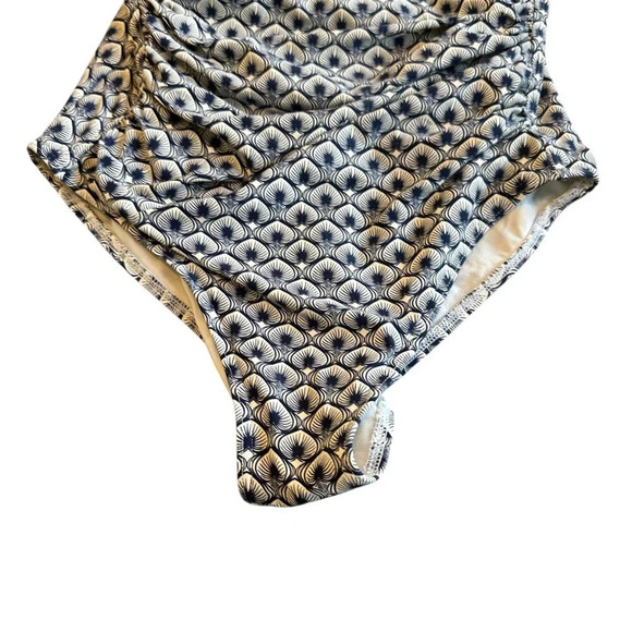 Bond-Eye Australia One Piece Swimsuit Bathing Suit Palm Print Size 8 D/DD Womens - Picture 4 of 11